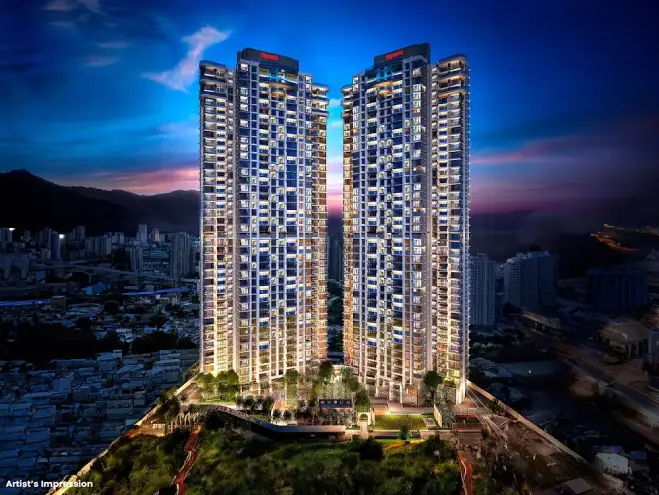 Luxury 3, 4, & 5 BHK Apartment for sale in Thane, Pokhran Road. The Address by GS